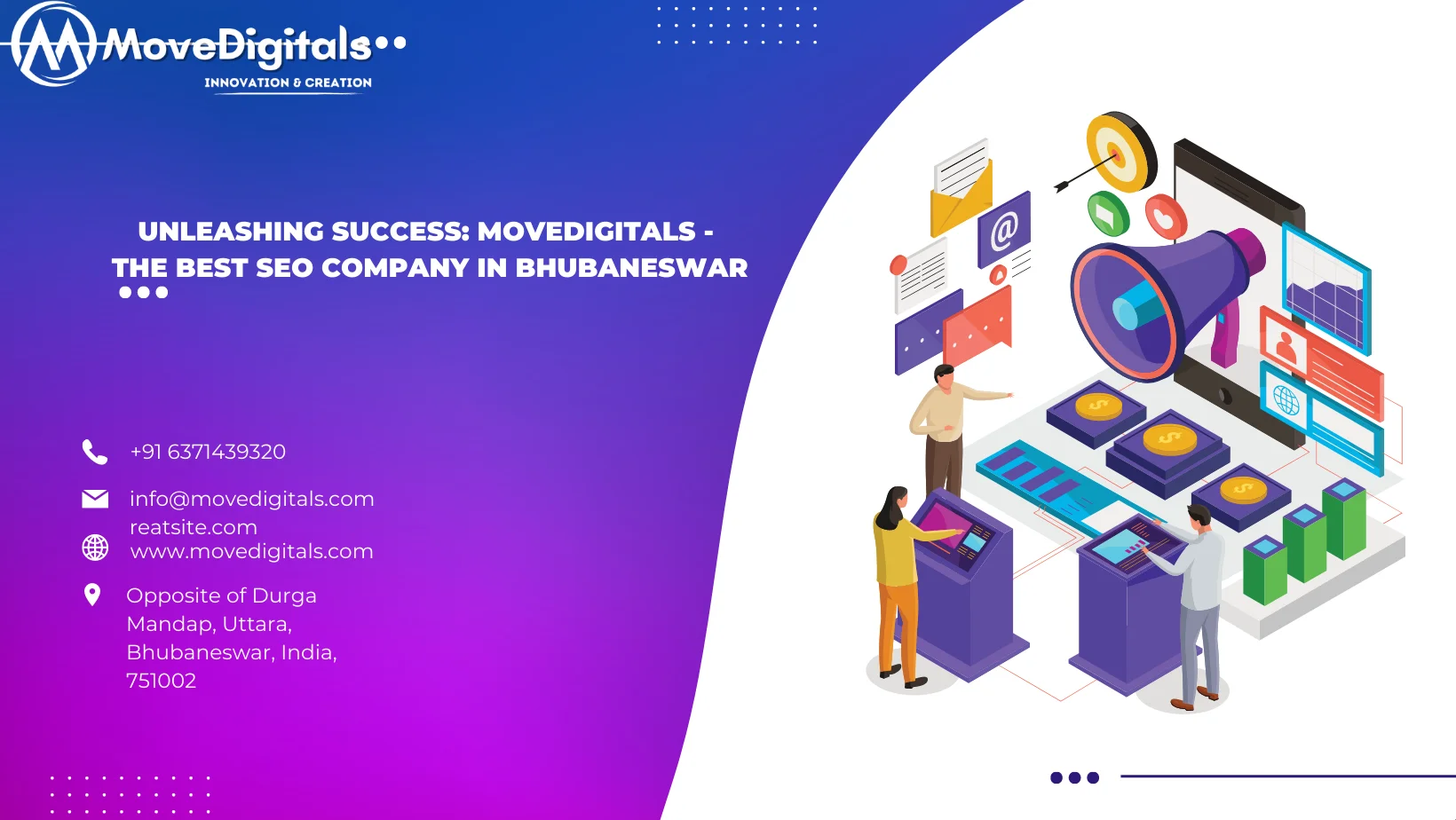 Read more about the article Unleashing Success: MoveDigitals – The Best SEO Company in Bhubaneswar